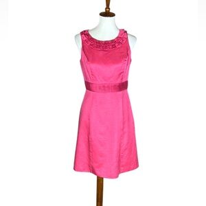 Boden Limited Edition silk blend sleeveless dress Coral color Size 6